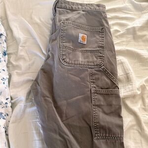 Carhartt Taupe Utility Pants